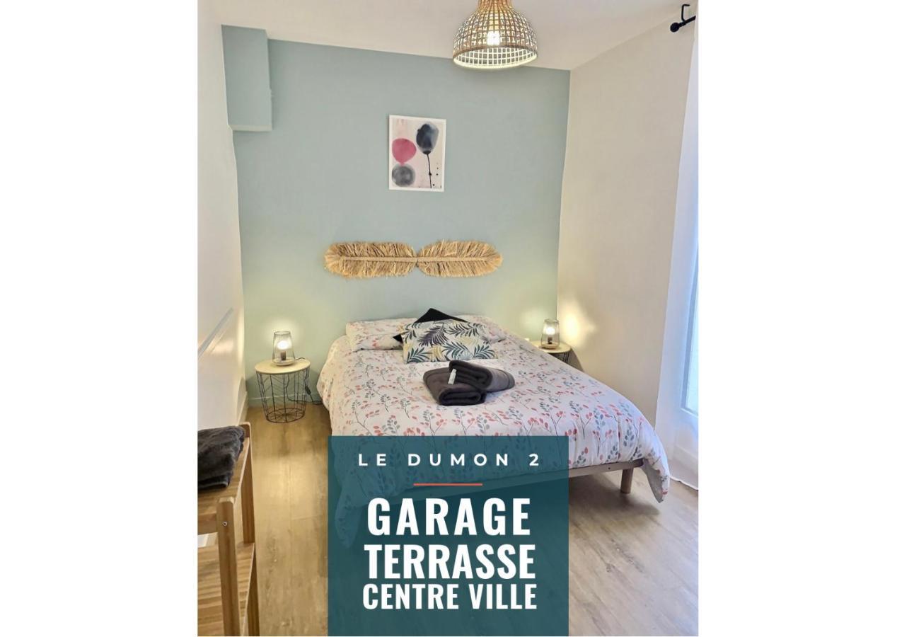 Le Dumon 2 - T2 Avec Garage - Terrasse - Wifi - Gare A 200M Apartman Agen Kültér fotó